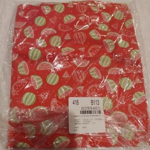 Watermelon scented fabric